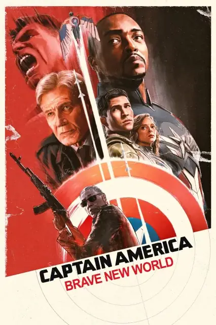 Captain America: Brave New World 2025 Hindi, Audio WEB-DL HD