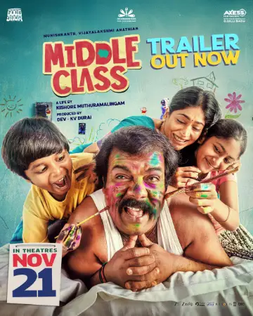 Middle Class 2025 Tamil, Audio WEB-DL CAM